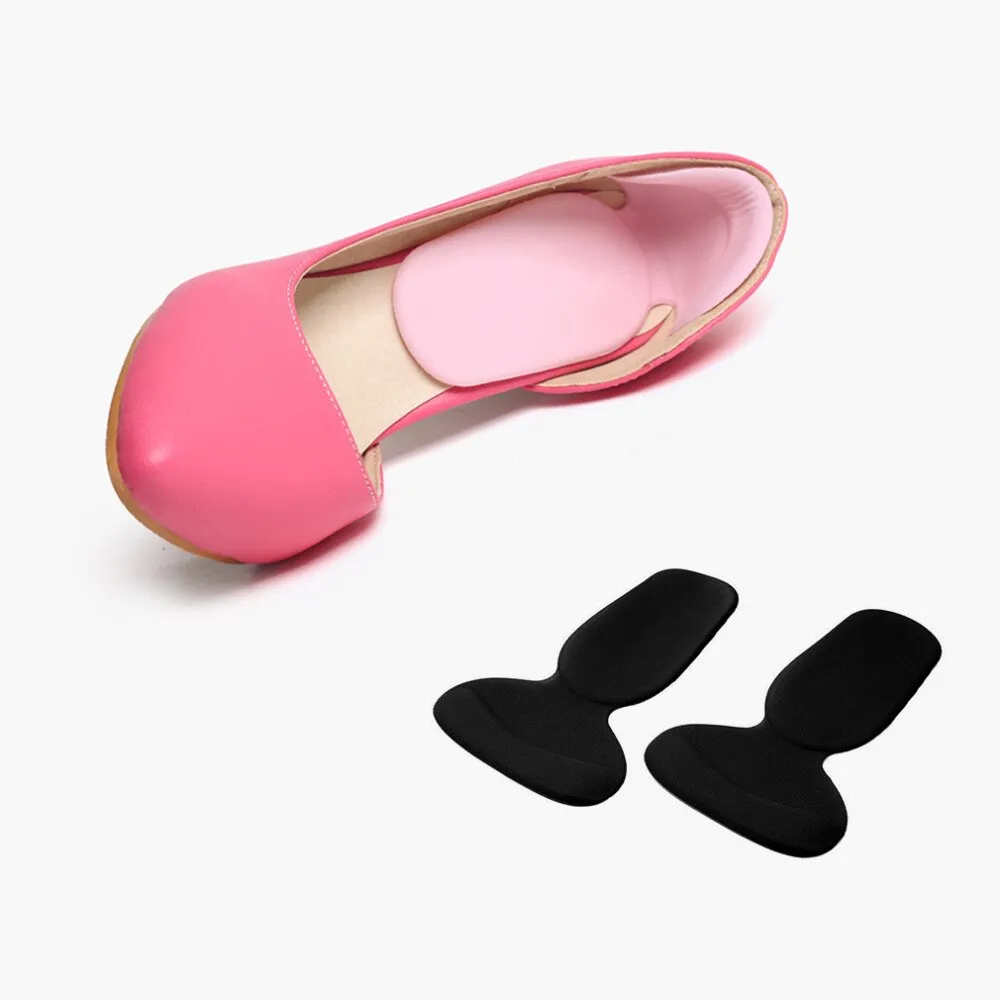 1 Pair Soft Silicone Heel Cushion Protector Feet Foot Care Tool Shoe Pad Insole New