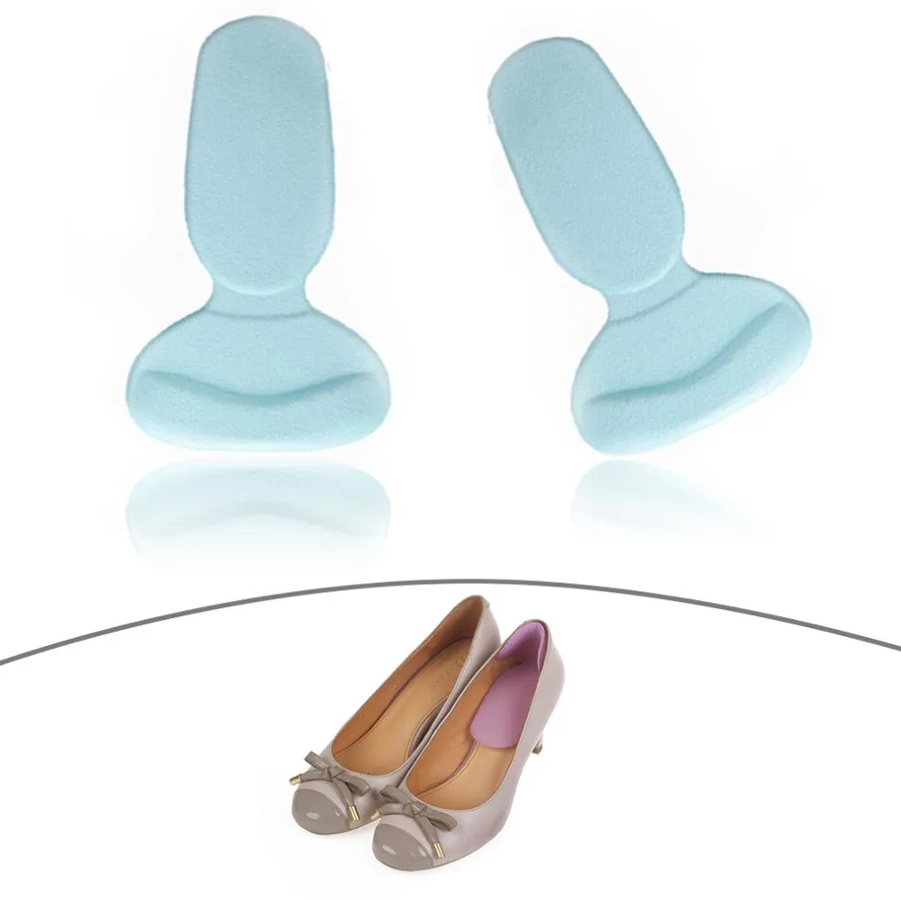 1 Pair Soft Silicone Heel Cushion Protector Feet Foot Care Tool Shoe Pad Insole New