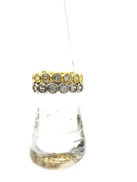 Bezel Set Eternity Band