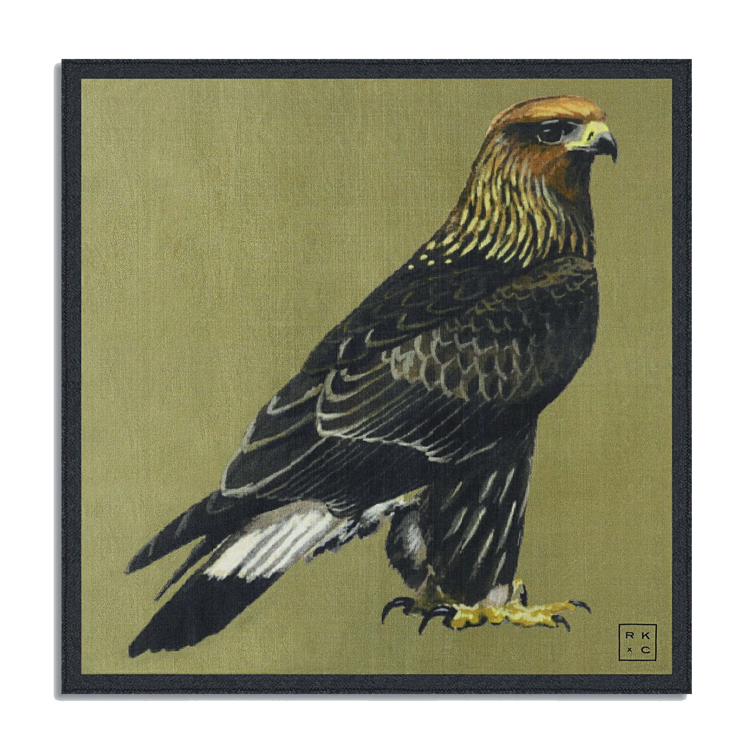 Chokore he Eagle Has Landed - Pocket Square & Chokore Mehandi Silk Tie - Solids range
