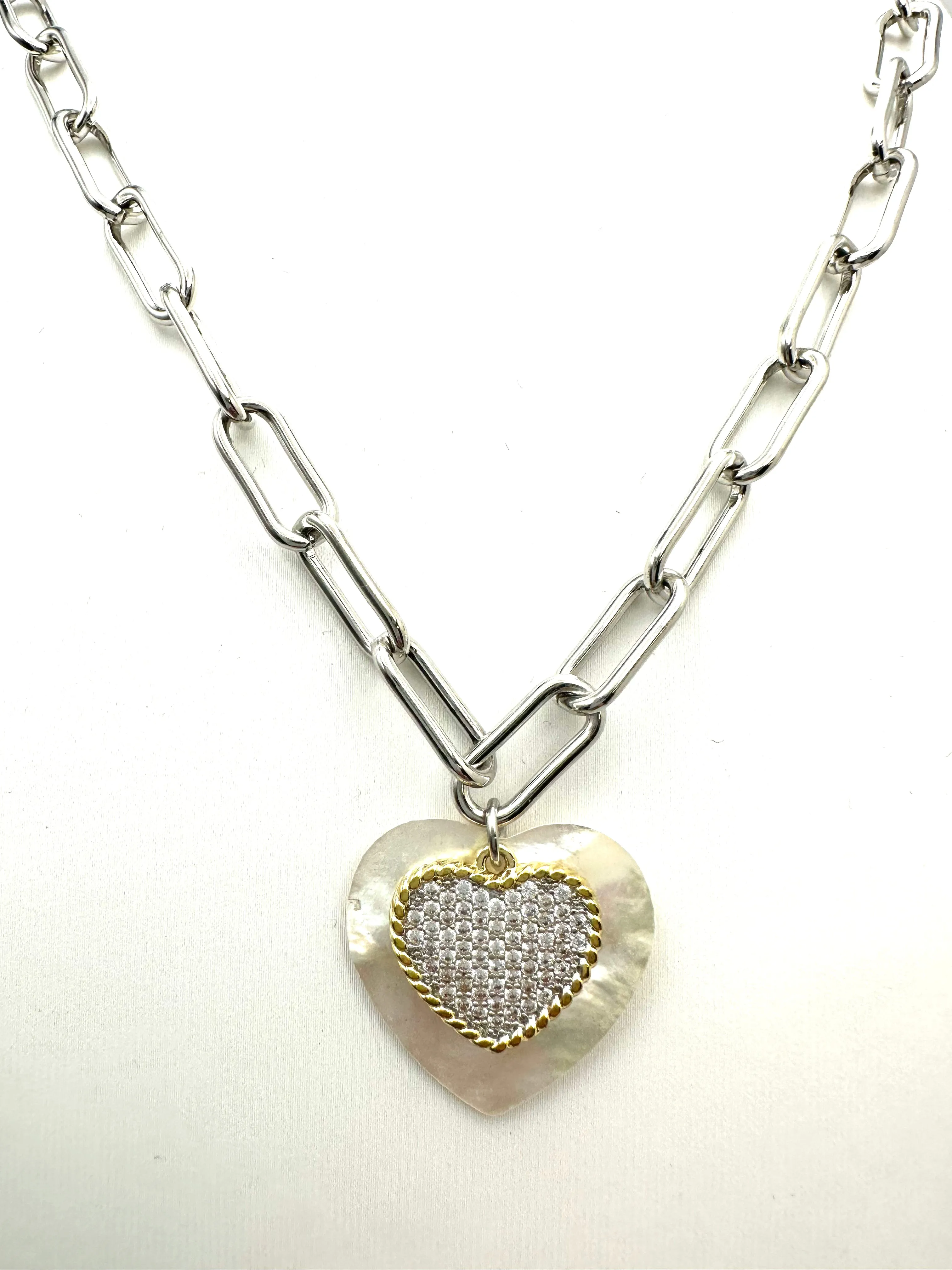 Double Heart Necklace