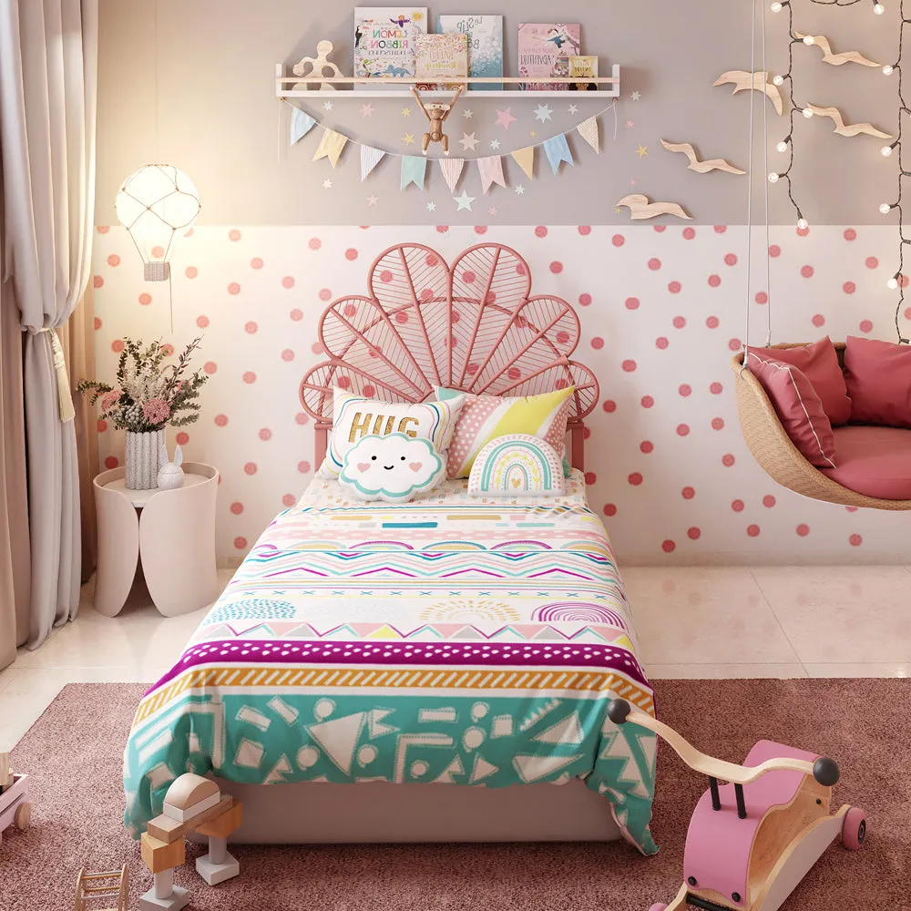 Fancy Fluff Kids 6 Pc Single Full Bed Set  – Boho Vibes