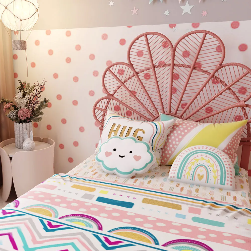 Fancy Fluff Kids 6 Pc Single Full Bed Set  – Boho Vibes