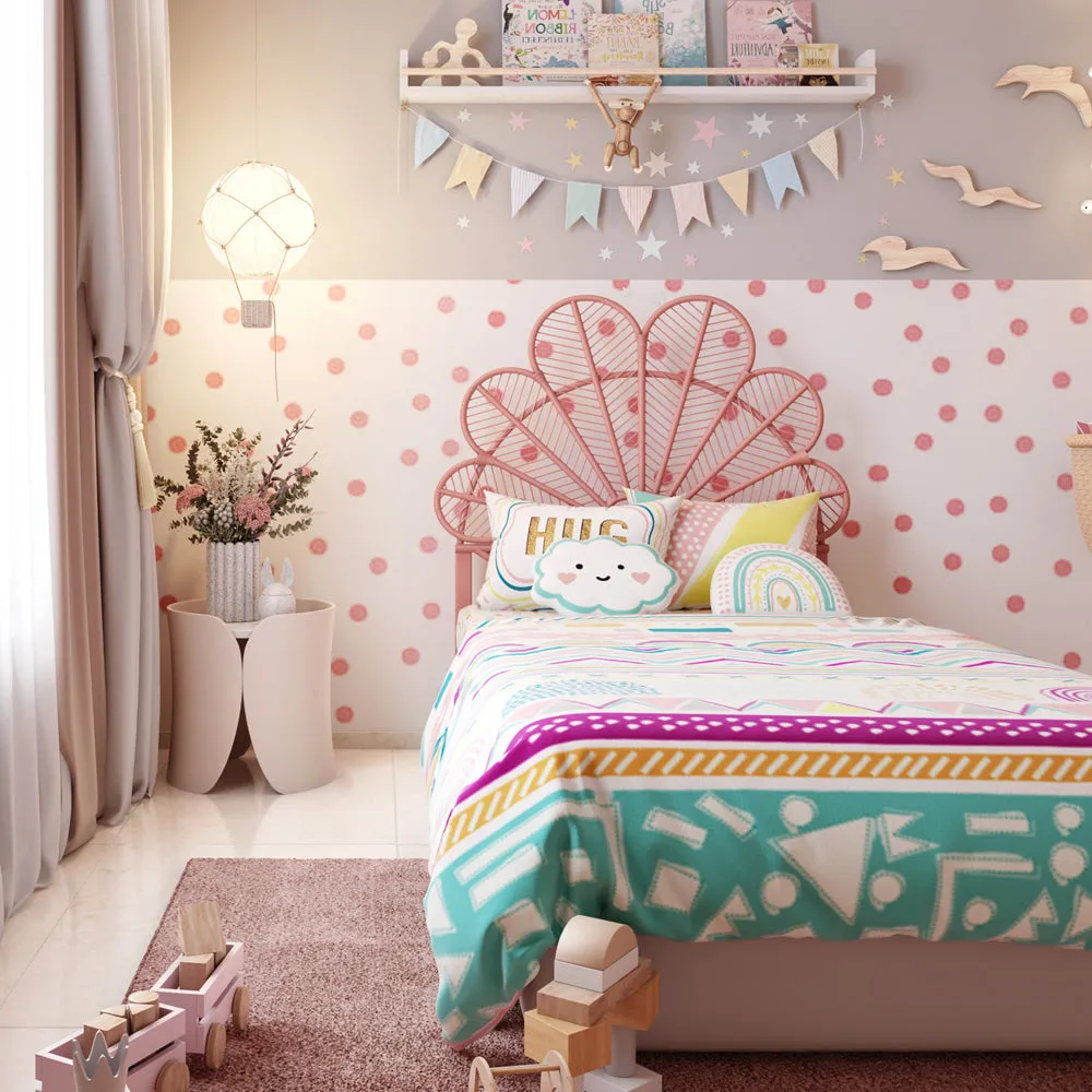 Fancy Fluff Kids 6 Pc Single Full Bed Set  – Boho Vibes