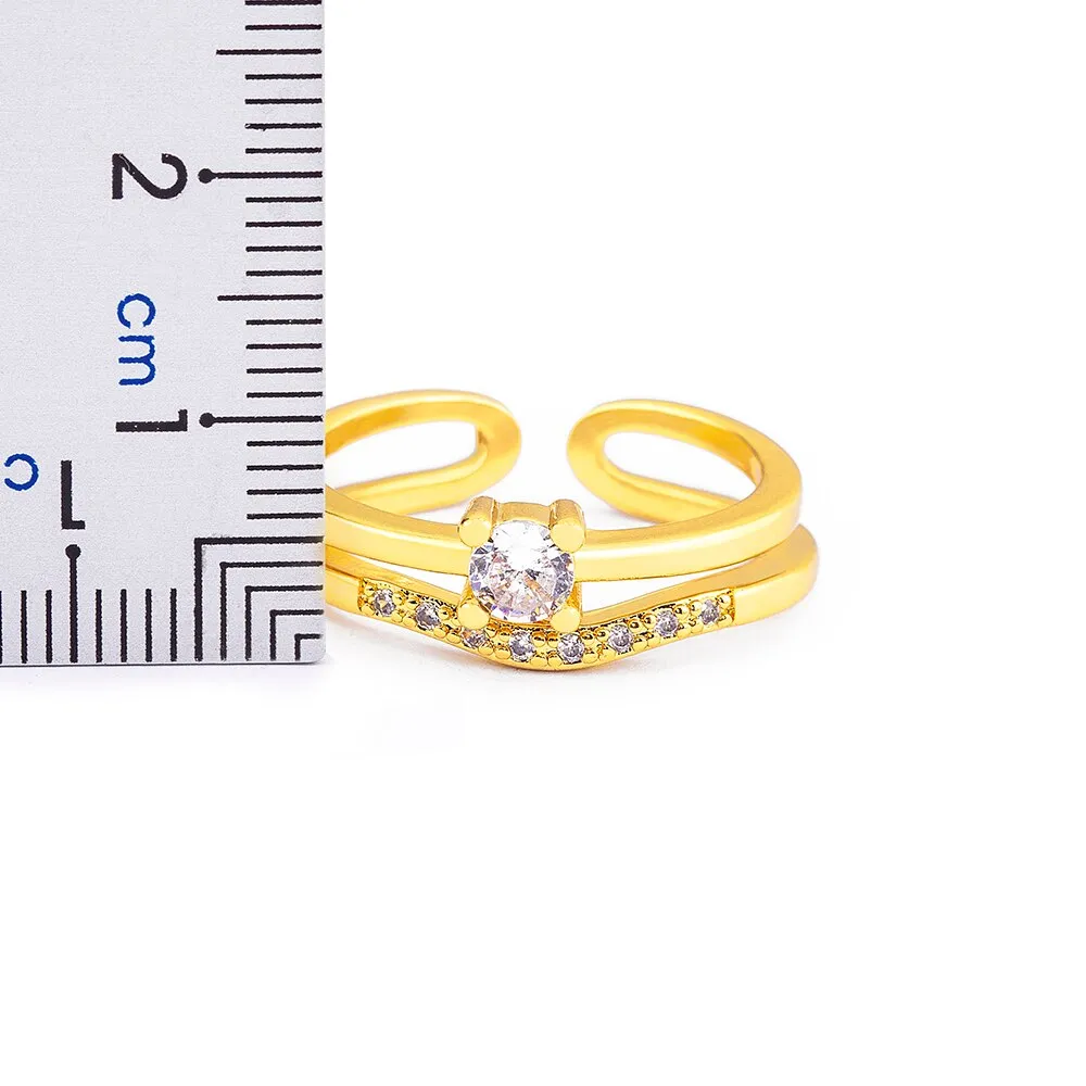 Fashion Exquisite Shine Rings For Women
