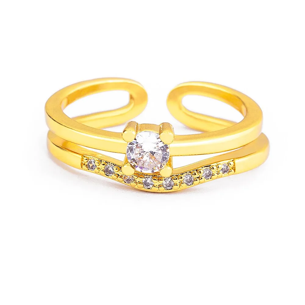 Fashion Exquisite Shine Rings For Women