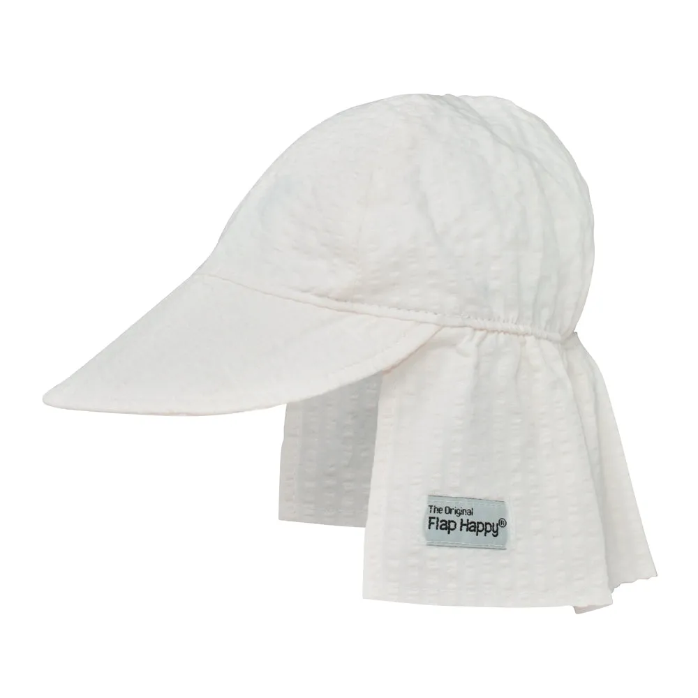 Flap Happy UPF 50  Sun Hat | Vanilla Stripe