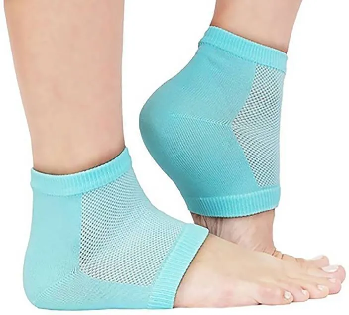 Heel Pain Relief Silicone Gel Heel Socks