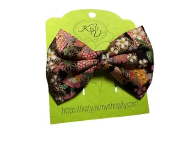 Japanese Flower Hair Bows Clip