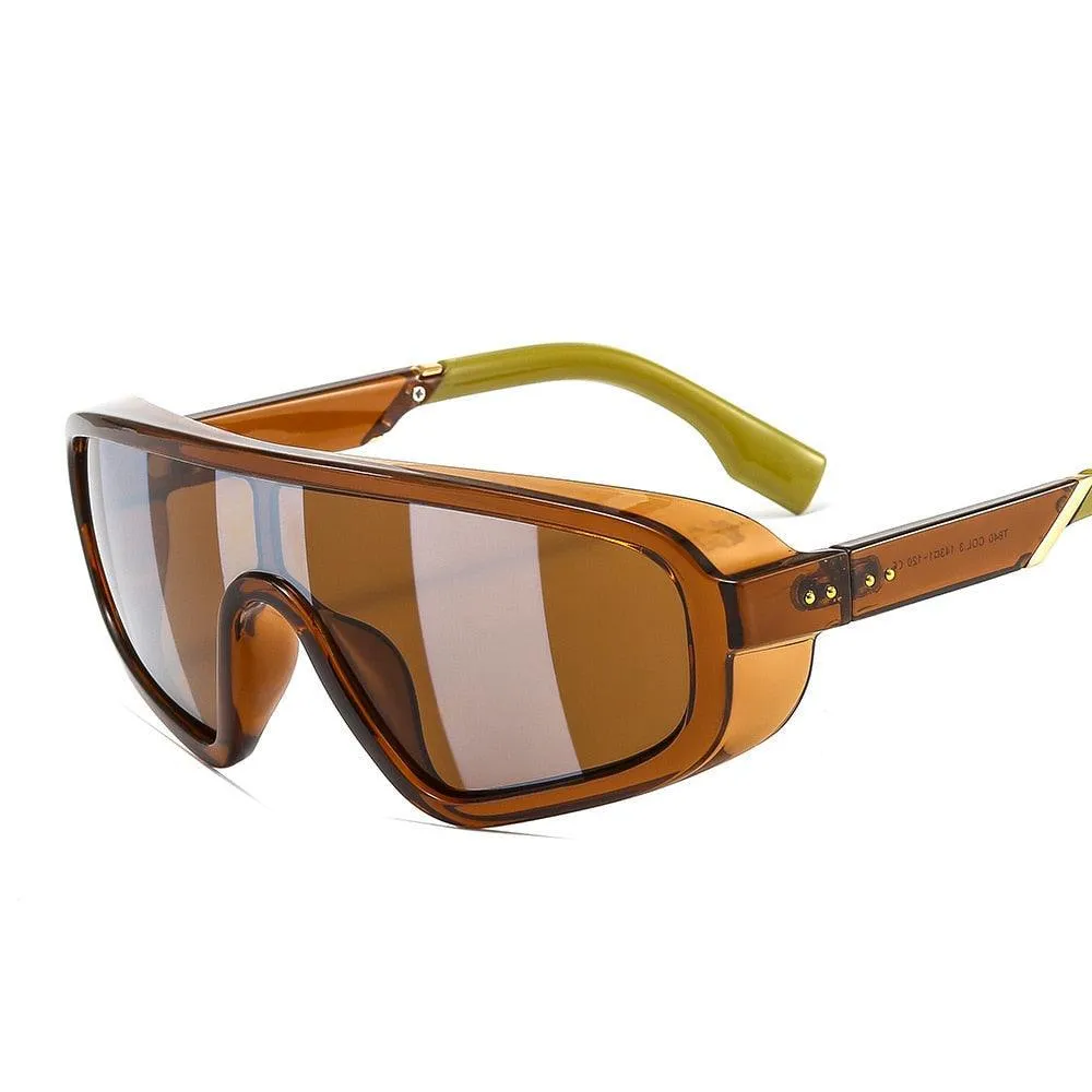 Jasper Retro Rectangle Sunglasses