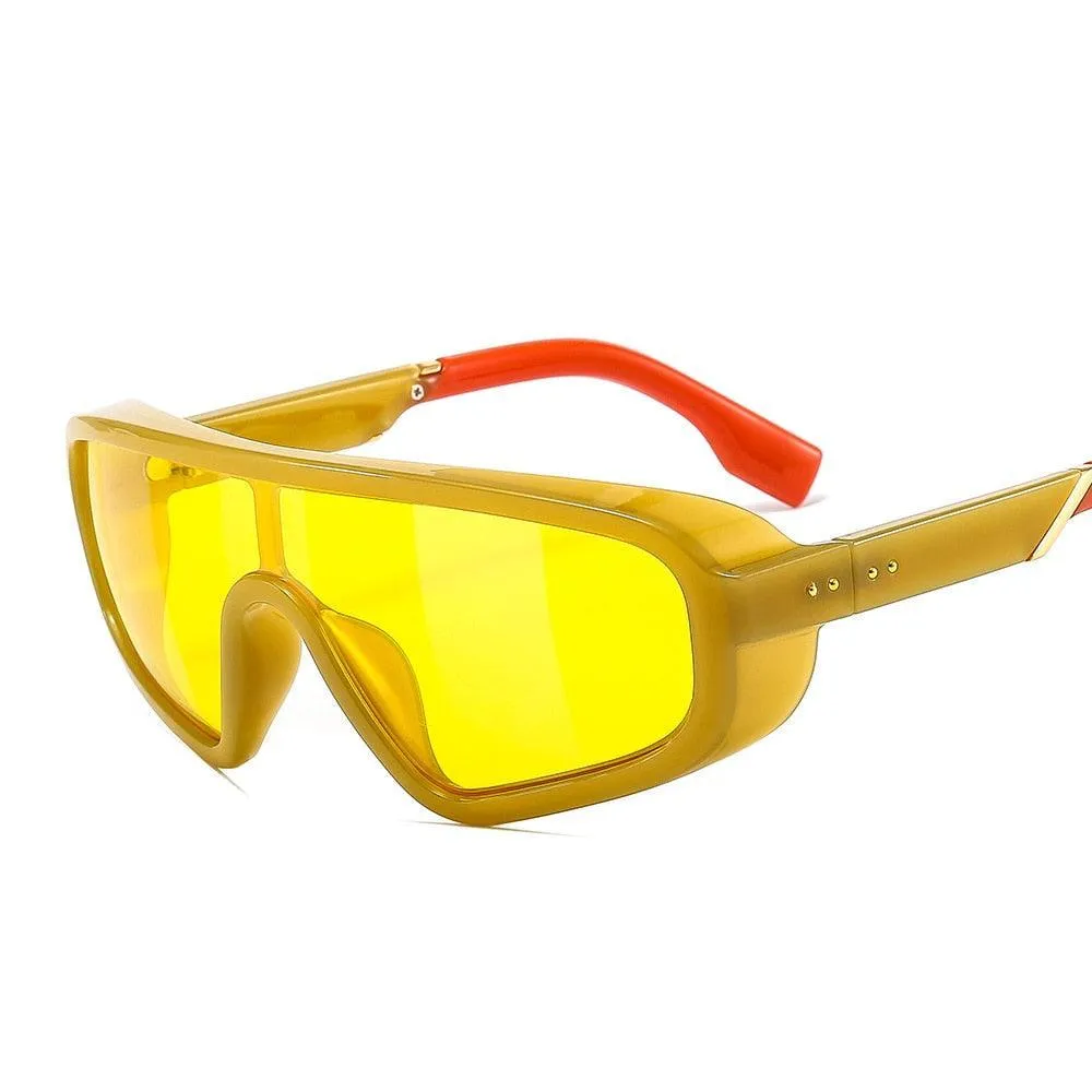 Jasper Retro Rectangle Sunglasses