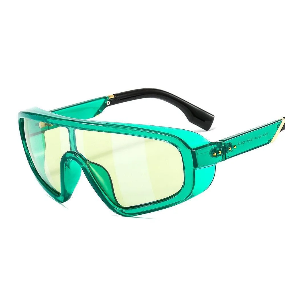 Jasper Retro Rectangle Sunglasses