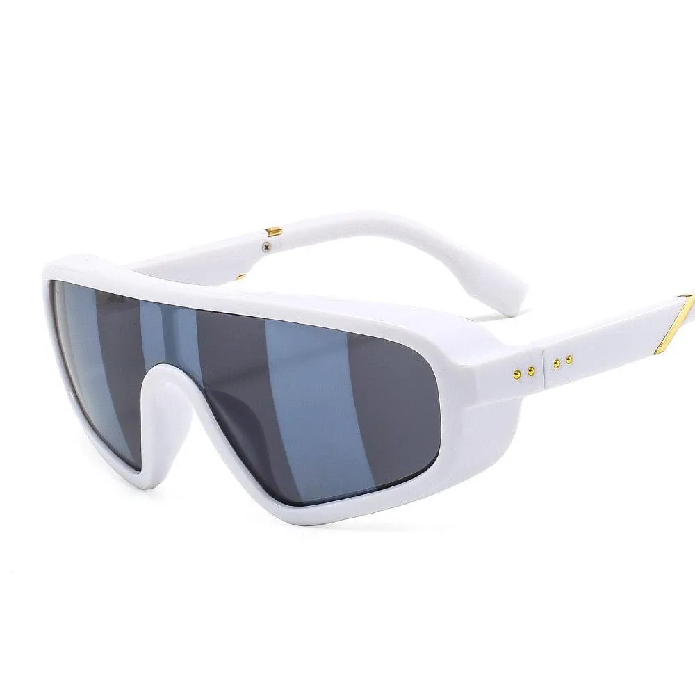 Jasper Retro Rectangle Sunglasses
