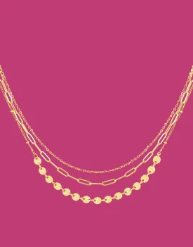 Layered necklace