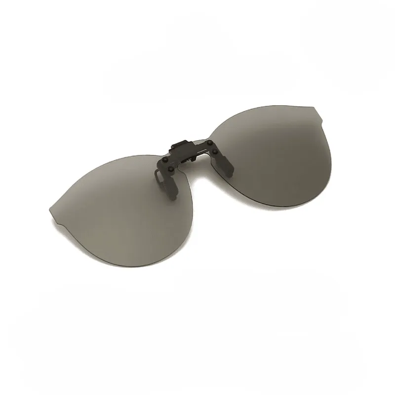 Lorry Clip on Wayfarer Polarized Sunglasses