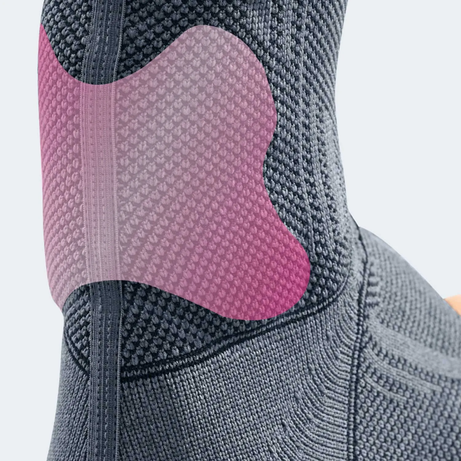 medi Achimed Ankle Tendon Support w/Anatomically Shaped Silicone Inserts