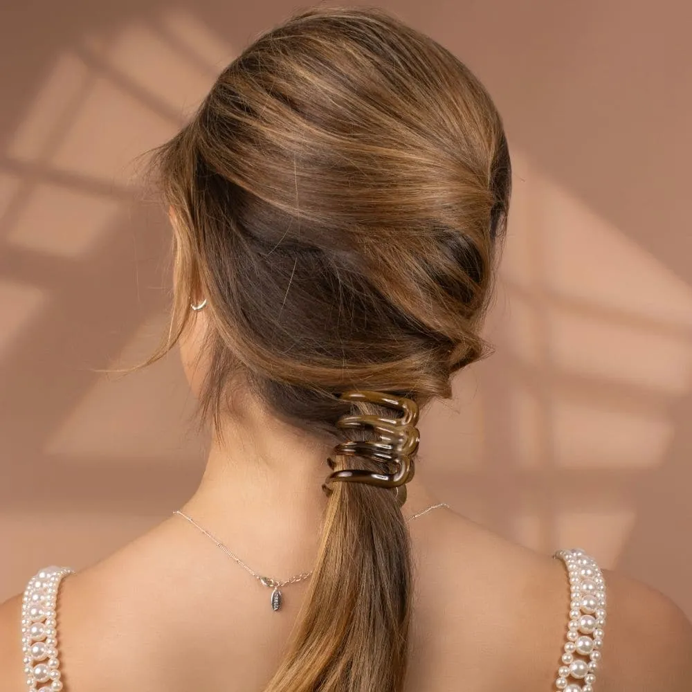 Mermaid Waves Small Jurassic Hair Claw Clip