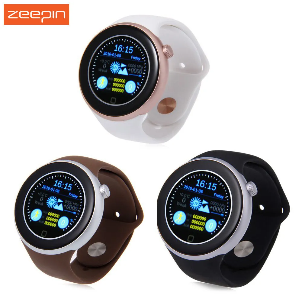 Original AIWEAR C1 Dual Bluetooth Active Heart Rate Track Smart Watch with Siri Gesture Control Flashlight Calculator Waterproof