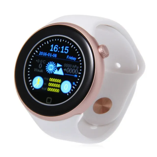 Original AIWEAR C1 Dual Bluetooth Active Heart Rate Track Smart Watch with Siri Gesture Control Flashlight Calculator Waterproof