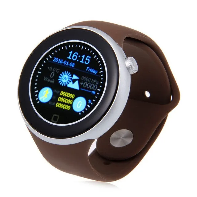 Original AIWEAR C1 Dual Bluetooth Active Heart Rate Track Smart Watch with Siri Gesture Control Flashlight Calculator Waterproof