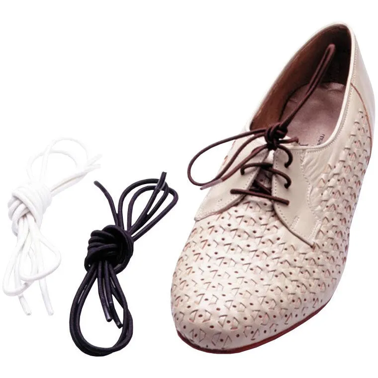 Pair of Black Elastic Shoe Laces x 2