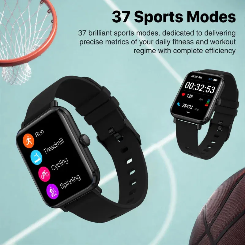 Promate IP68 Fitness Tracker Smartwatch with Media Storage - Black - TJREDR9
