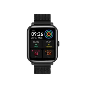Promate IP68 Fitness Tracker Smartwatch with Media Storage - Black - TJREDR9