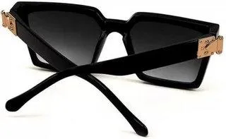 Round, Rectangular Sunglasses (For Men & Women, Black, Clear)