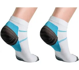 ROYALUCK Plantar Fasciitis Short Compression Socks - Advanced Arch & Heel Support