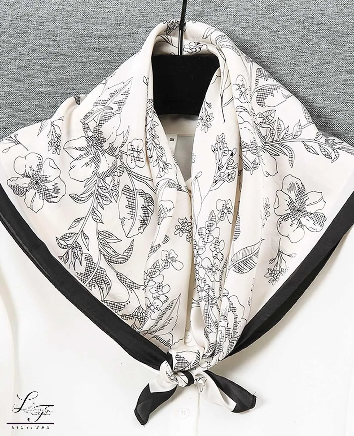 Satin Bandanas Head Scarf For Women Hair Scarves Accessories Lightweight Fashion Wrap Neck Silk Sleeping Headscarf