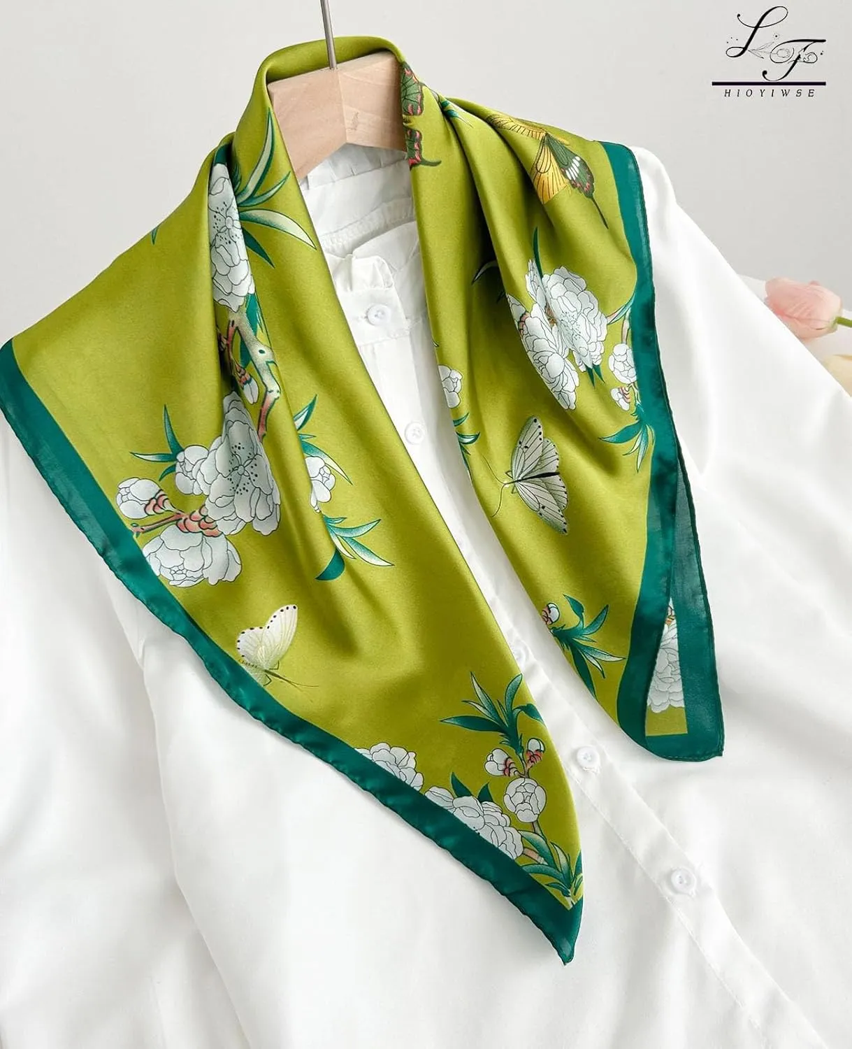 Satin Bandanas Head Scarf For Women Hair Scarves Accessories Lightweight Fashion Wrap Neck Silk Sleeping Headscarf