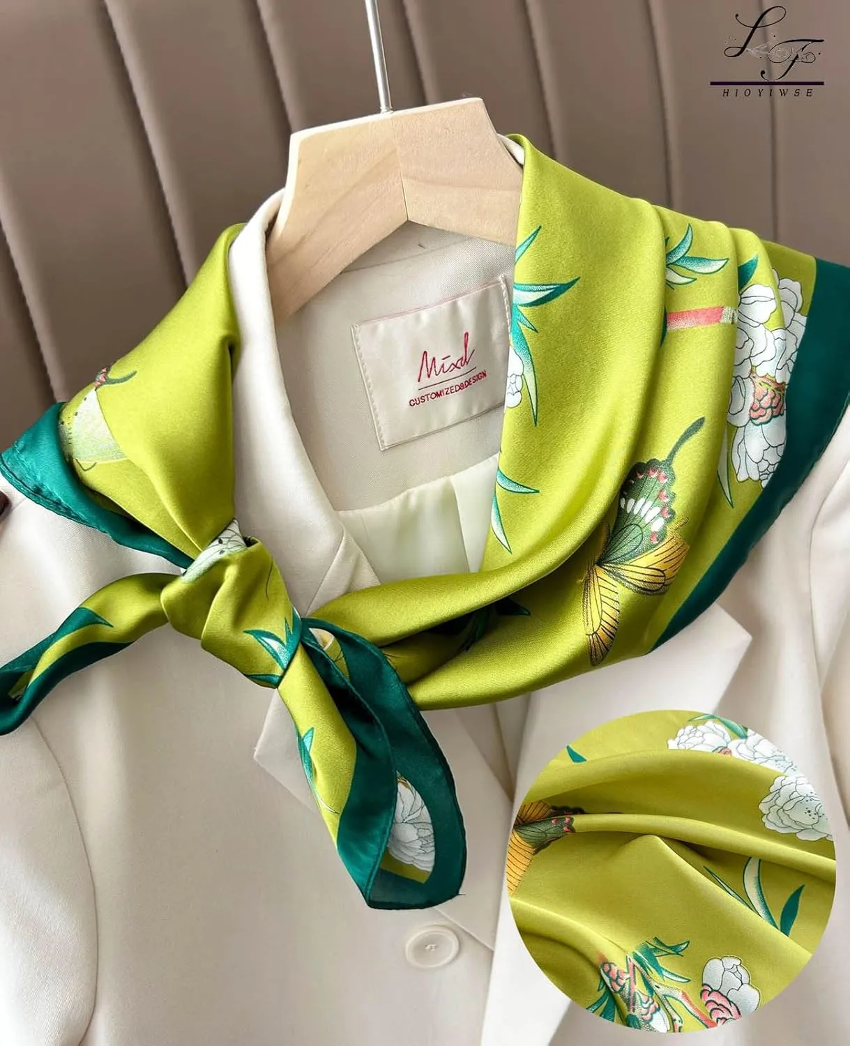 Satin Bandanas Head Scarf For Women Hair Scarves Accessories Lightweight Fashion Wrap Neck Silk Sleeping Headscarf