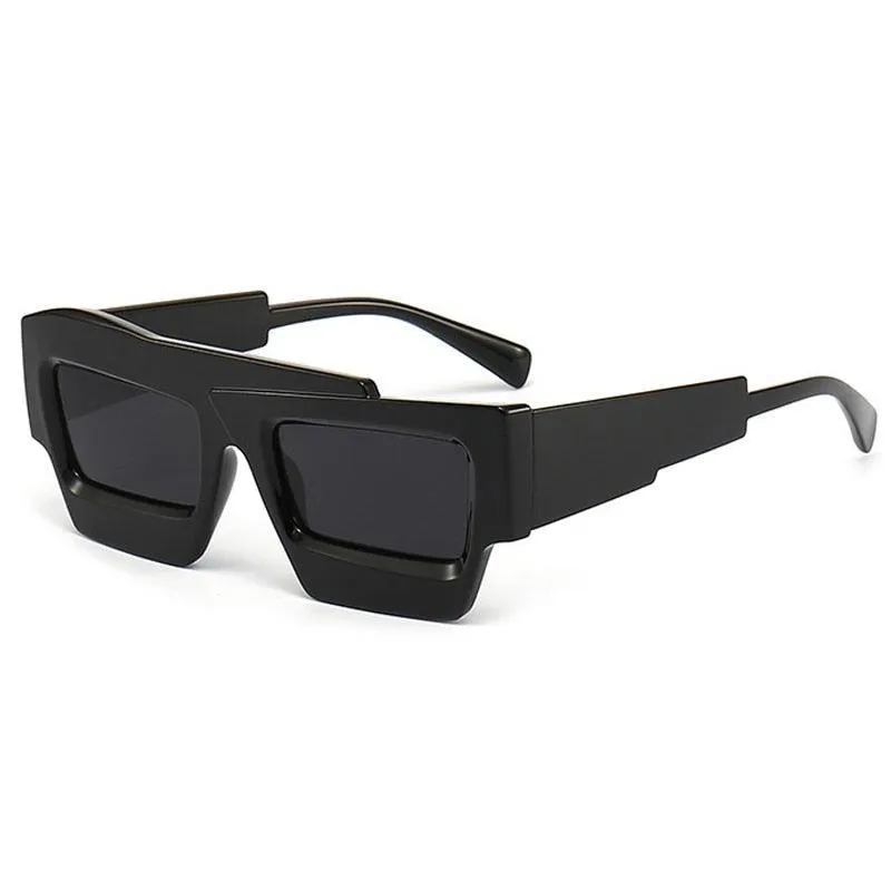 Skye Retro Rectangle Sunglasses