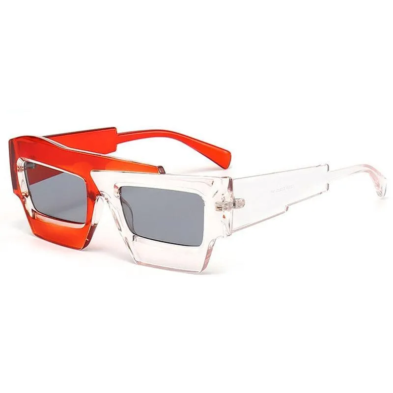 Skye Retro Rectangle Sunglasses