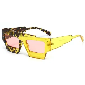 Skye Retro Rectangle Sunglasses