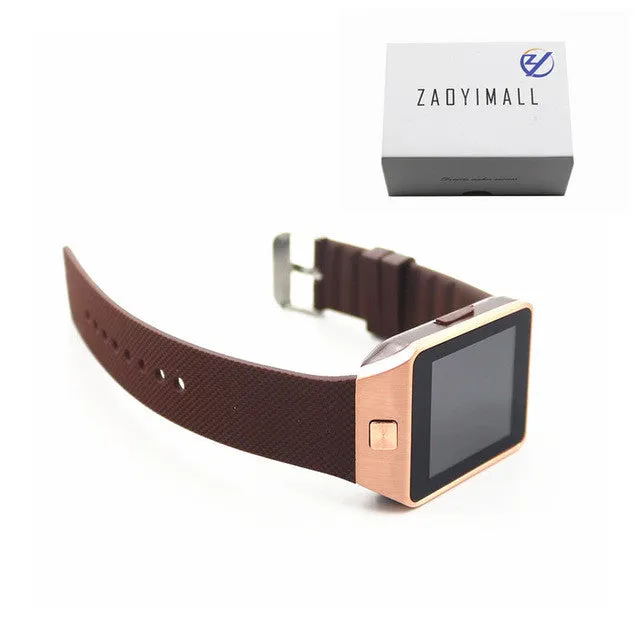 ZAOYIEXPORT Bluetooth Smart Watch DZ09 Wearable Devices Android Clock with SIM/TF Card Slot for Apple Xiaomi Phone PK Gt08 Watch